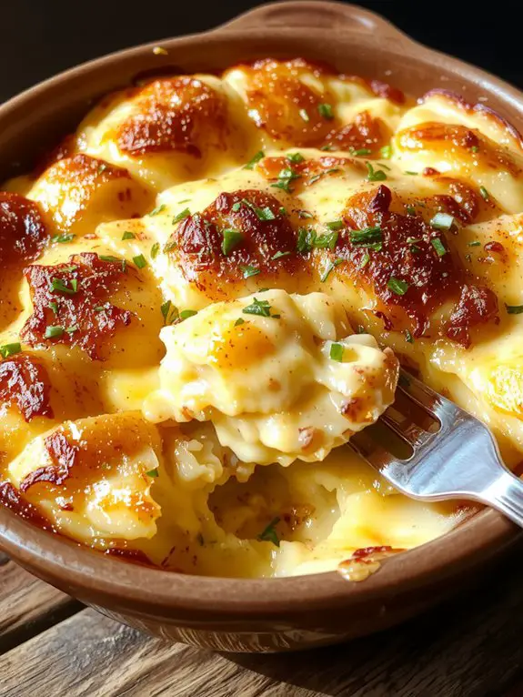 cheesy potato bake perfection