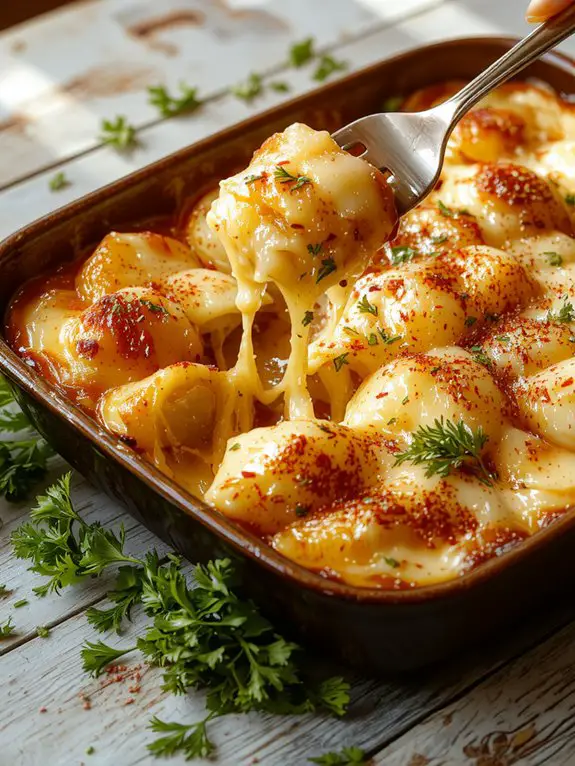 cheesy potato dish recipe