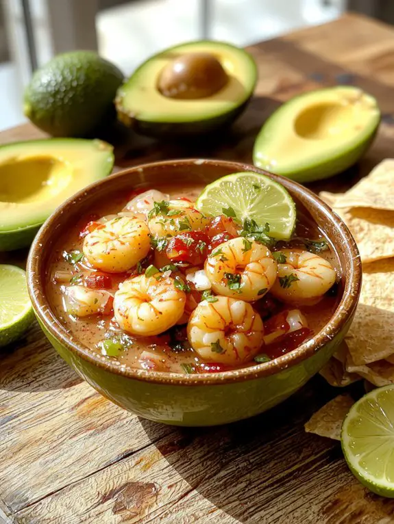 The Best Homemade Shrimp Ceviche Recipe 3 chill season serve fresh