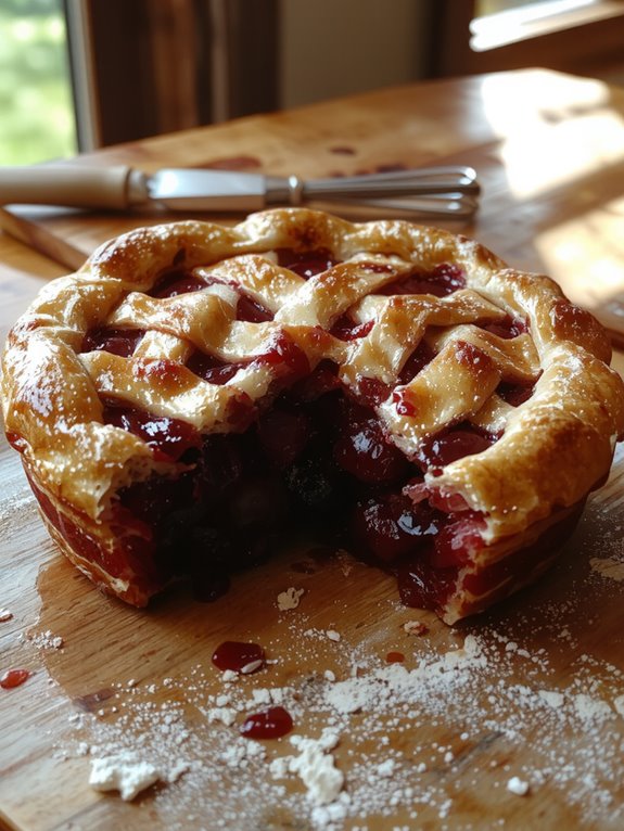 The Best Homemade Cherry Pie Recipe 3 chilled crust cherry filling