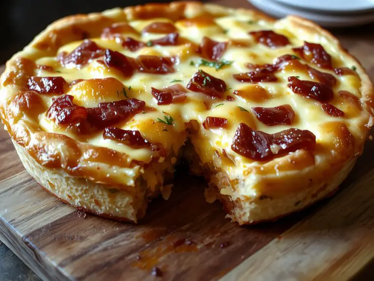 The Best Homemade Quiche Lorraine Recipe 2 classic french bacon pie tv4h1