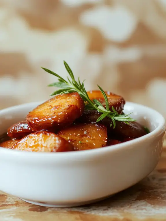 The Best Homemade Yams Recipe 3 cook baste thicken garnish