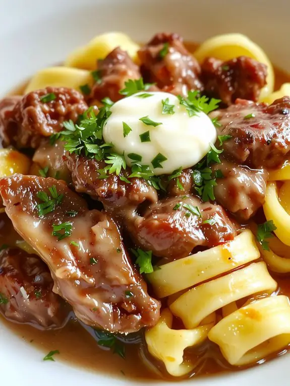 The Best Homemade Stroganoff Recipe 3 creamy beef stroganoff recipe