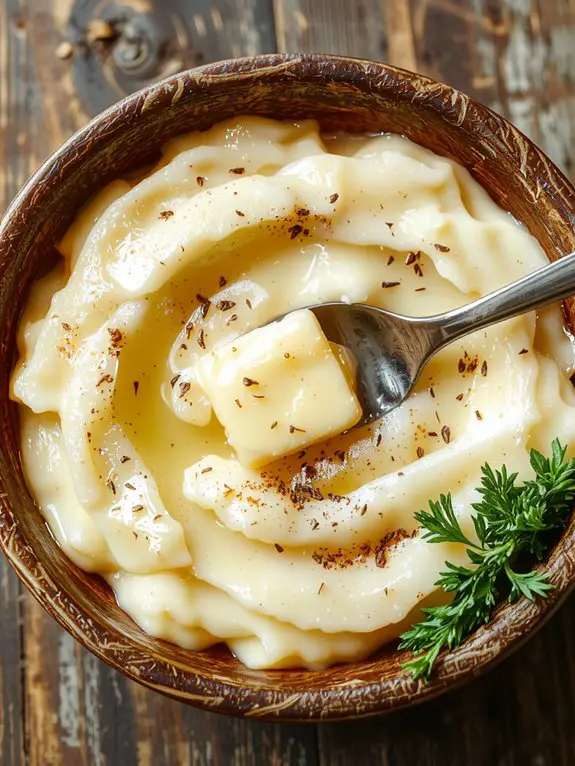 creamy buttery mashed potatoes