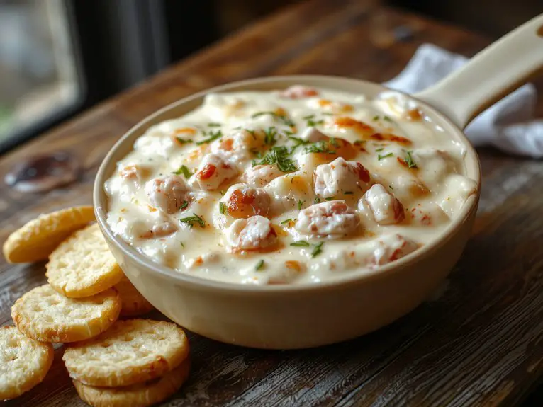 The Best Homemade Crab Dip Recipe 2 creamy cheesy crab dip recipe tm2oq