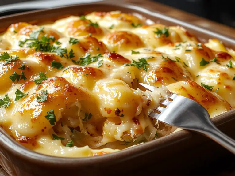 The Best Homemade Cheesy Potato Recipe 2 creamy cheesy potato bake 0elp6