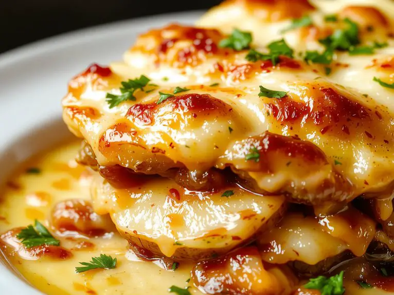 The Best Homemade Au Gratin Potatoes Recipe 2 creamy cheesy potato bake omysu