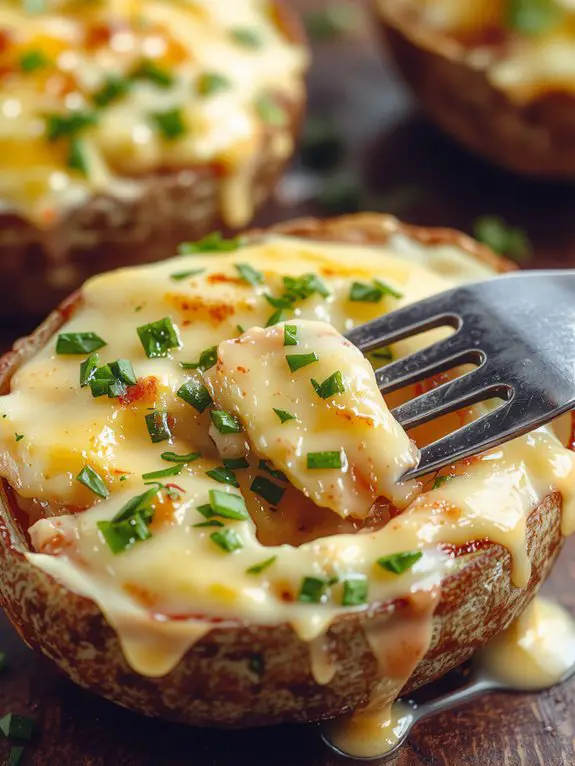 The Best Homemade Twice Baked Potato Recipe 3 creamy cheesy potato baking