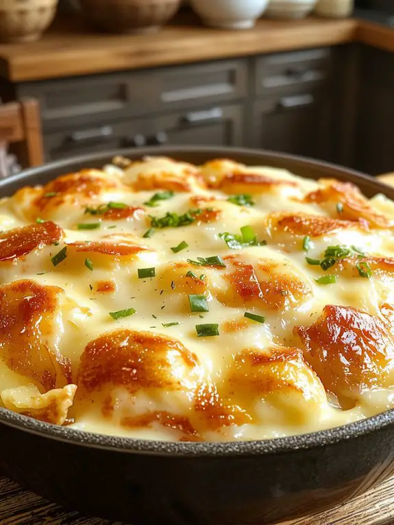 creamy cheesy potato casserole