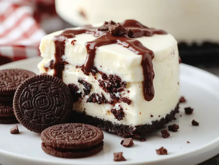 The Best Homemade Oreo Cheesecake Recipe 2 creamy chocolate cookie dessert mtpog