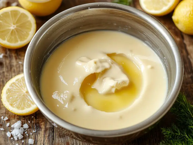 The Best Homemade Mayonnaise Recipe 2 creamy egg yolk emulsion 4kh8l