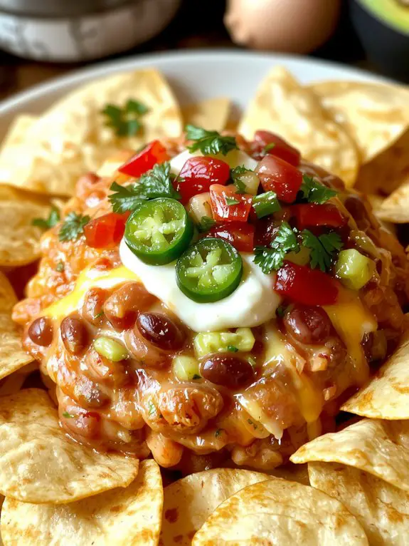 creamy layered party dip