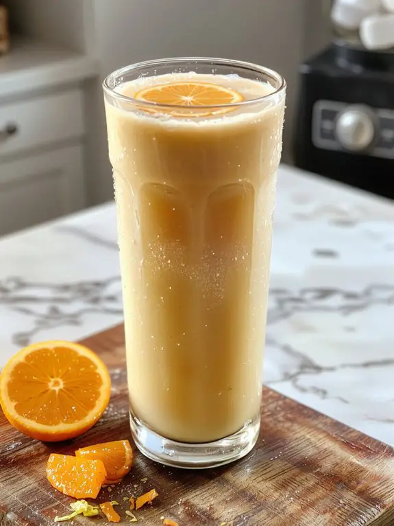 creamy orange drink recipe