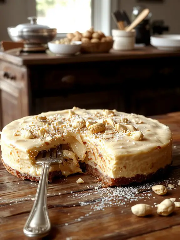 creamy peanut butter dessert
