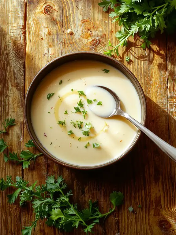 creamy potato leek soup