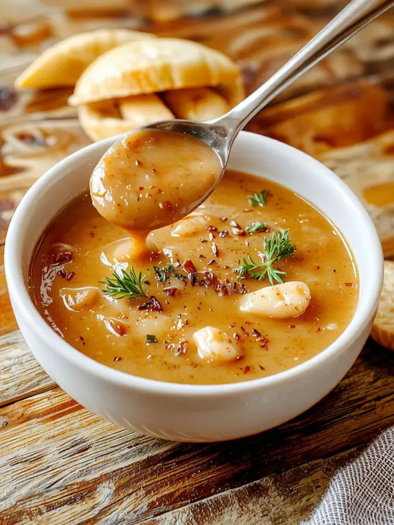 creamy rich chicken gravy