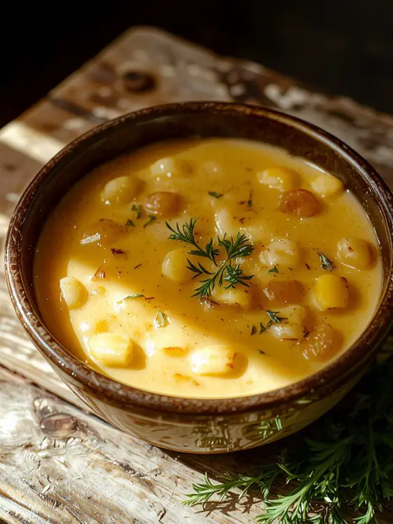 creamy sweet corn dish