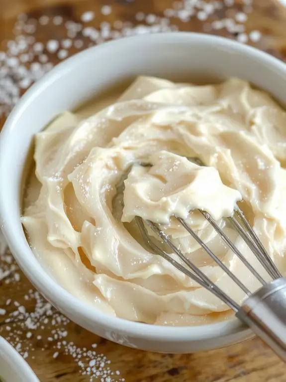 creamy sweet homemade frosting