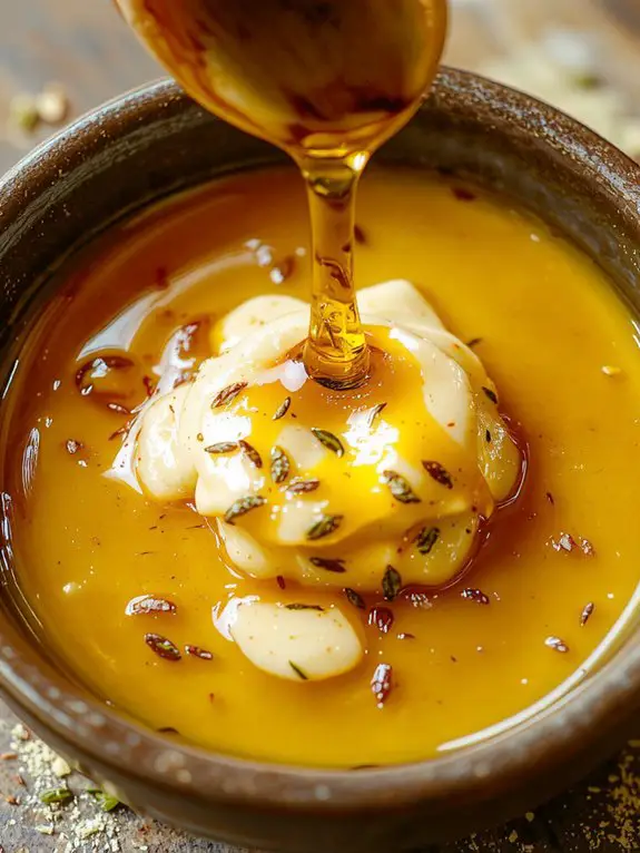 creamy sweet tangy dip