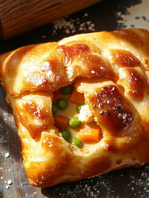 Garlic and Herb Focaccia 1 crimp vent bake rest