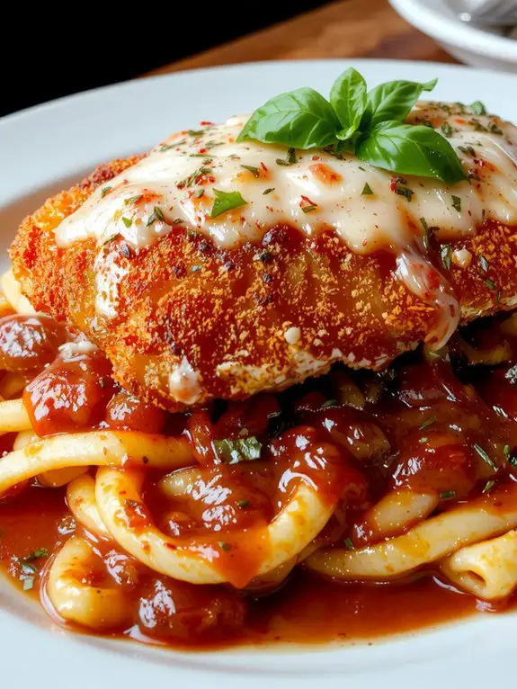 crispy cheesy chicken delight