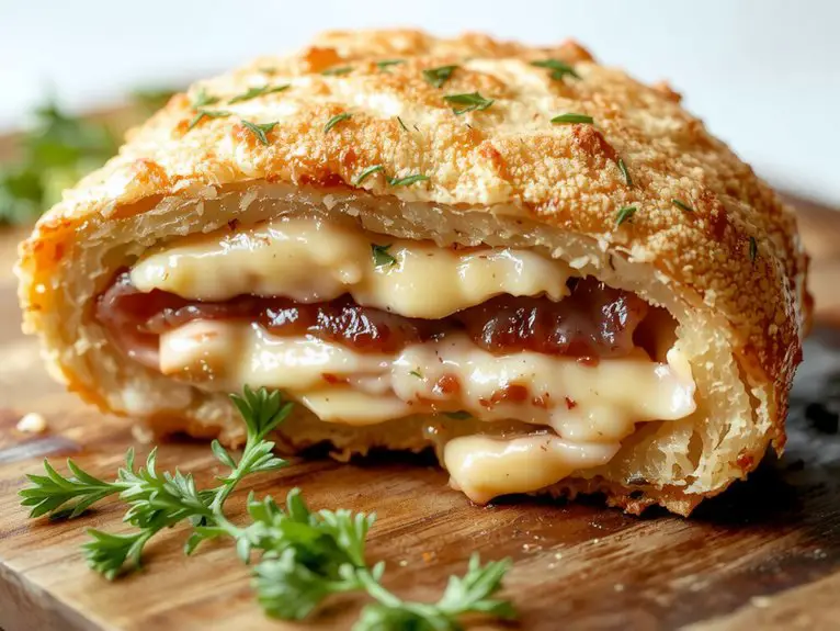 The Best Homemade Chicken Cordon Bleu Recipe 2 crispy cheesy chicken rolls kcctf