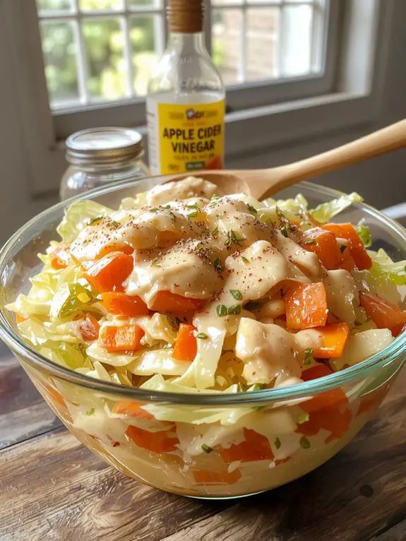 crispy creamy coleslaw recipe