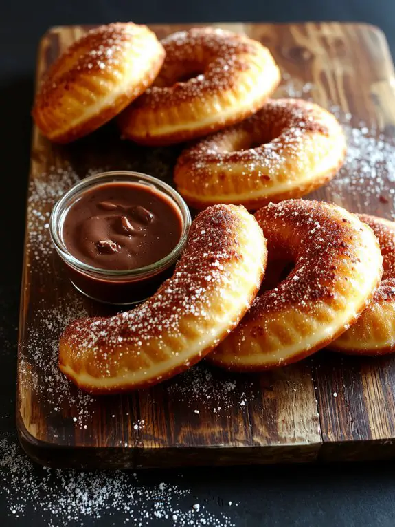 crispy fried doughsticks
