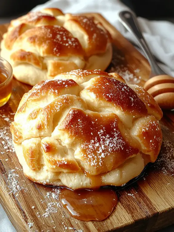 crispy golden homemade bread
