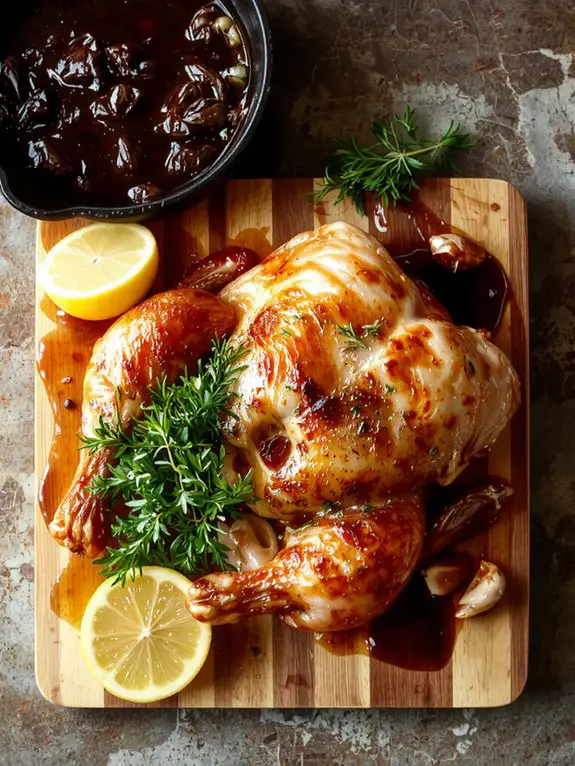 crispy juicy flavorful chicken