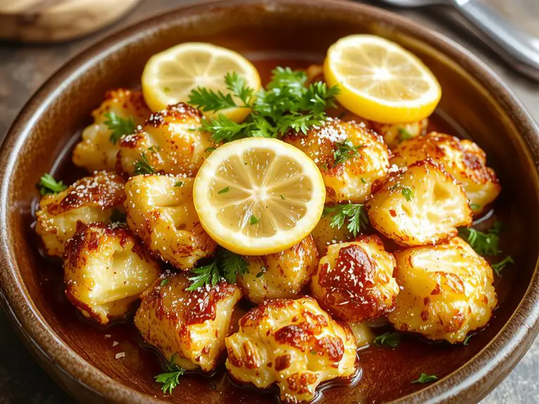 The Best Homemade Roasted Cauliflower Recipe 2 crispy spiced cauliflower delight y06qj