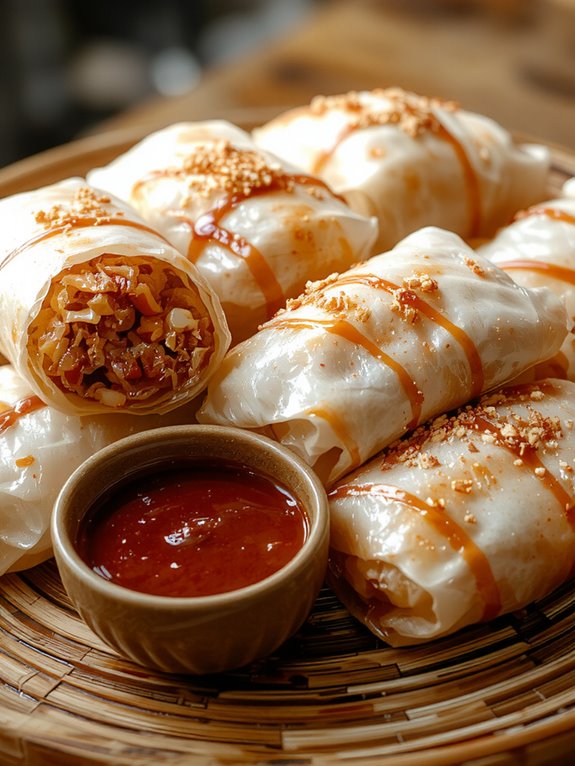The Best Homemade Lumpia Recipe 3 crispy tightly rolled lumpia