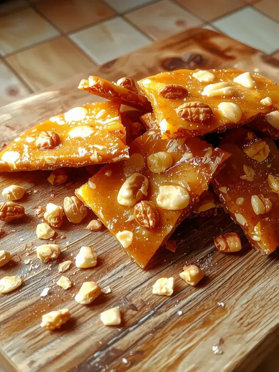 crunchy sweet nutty treat