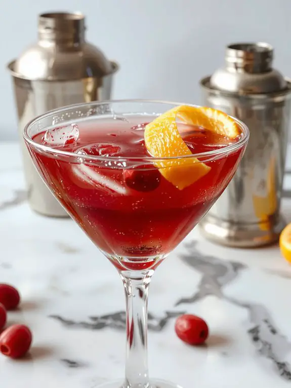 The Best Homemade Cosmopolitan Recipe 3 customize shake serve fresh