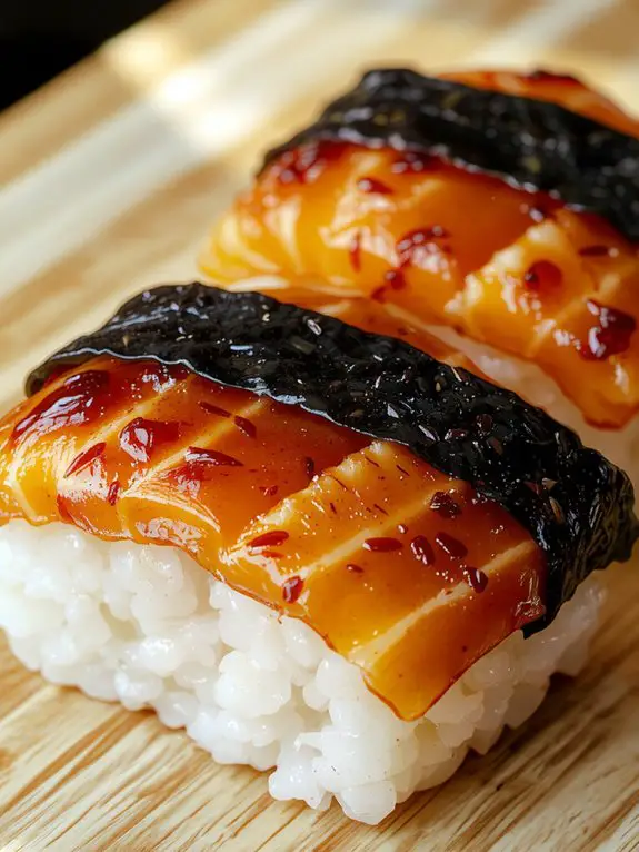 delicious hawaiian rice snack