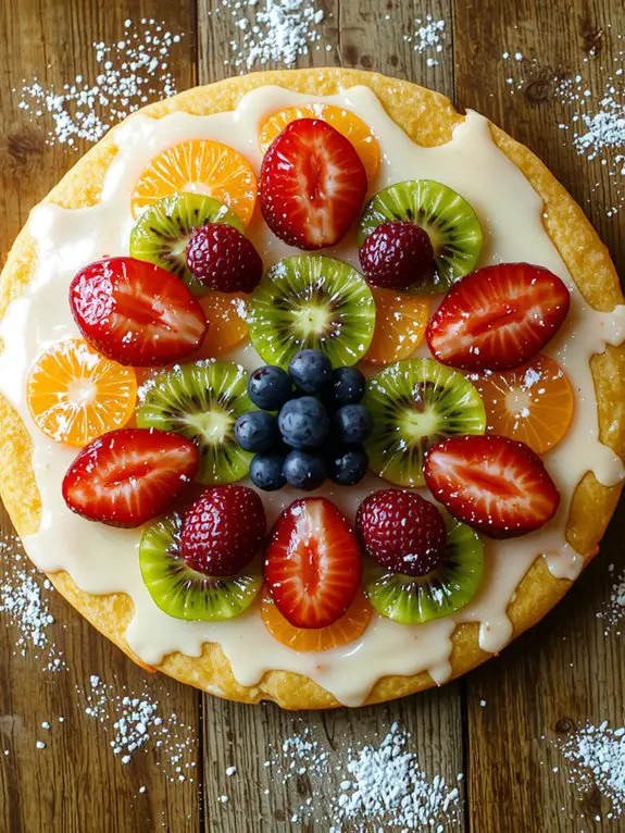 delicious homemade fruit dessert