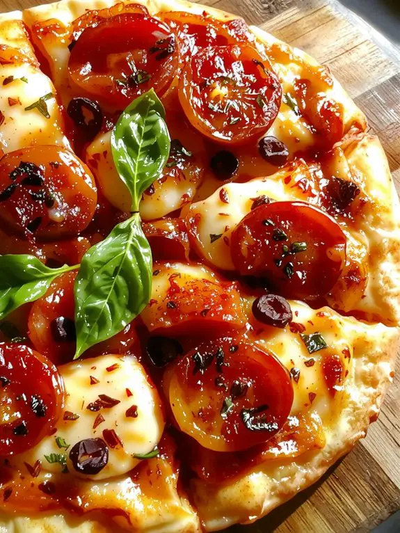 delicious plant based pizza