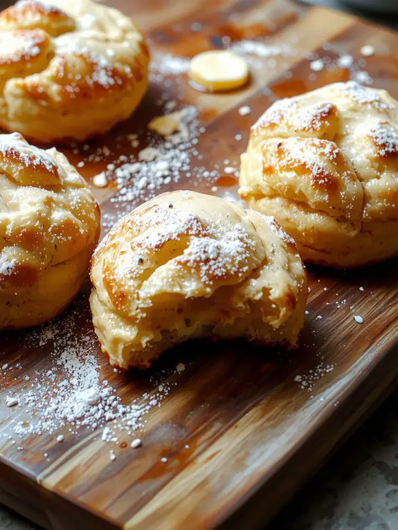 easy fluffy buttery biscuits