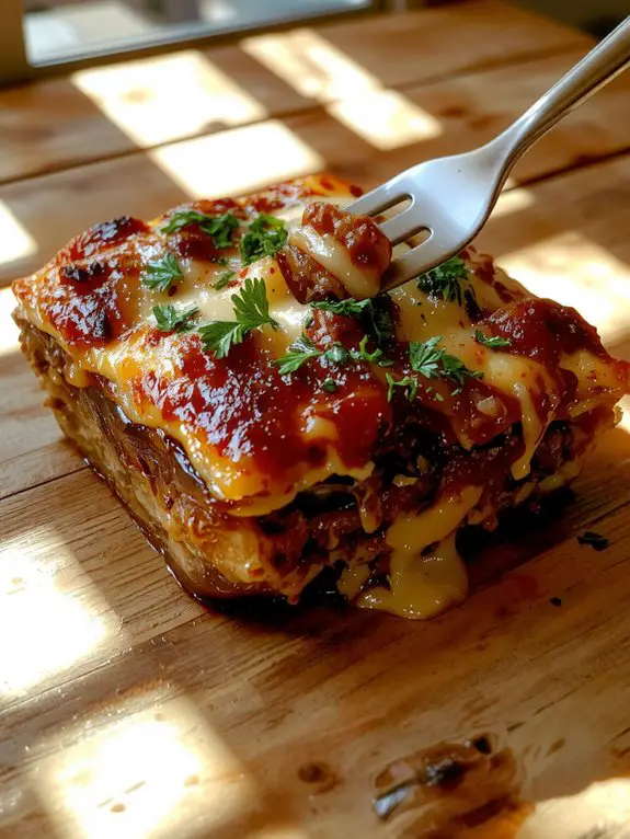 The Best Homemade Moussaka Recipe 3 eggplant meat b chamel layers
