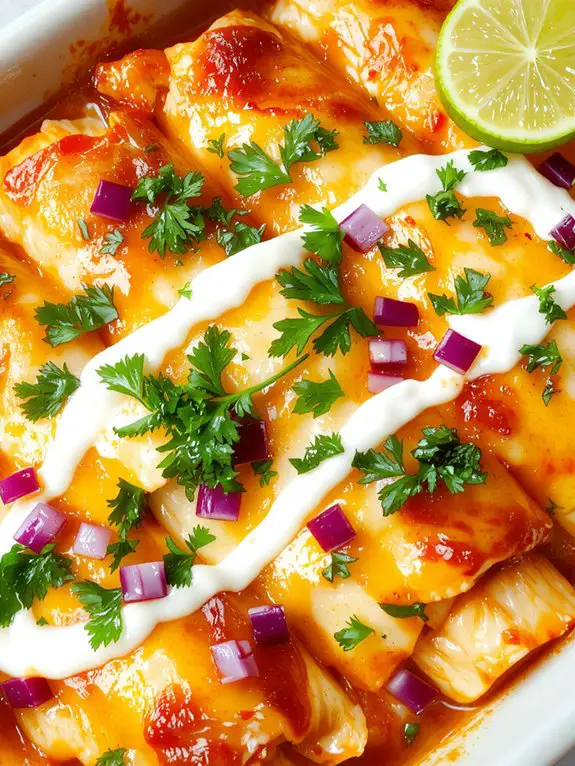 The Best Homemade Chicken Enchiladas Recipe 3 flavorful cheese filled technique