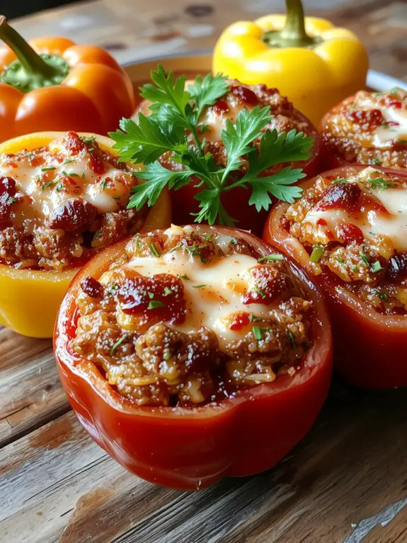 flavorful homemade pepper dish