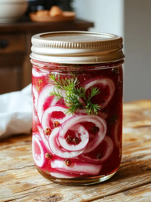 flavorful quick pickled onions