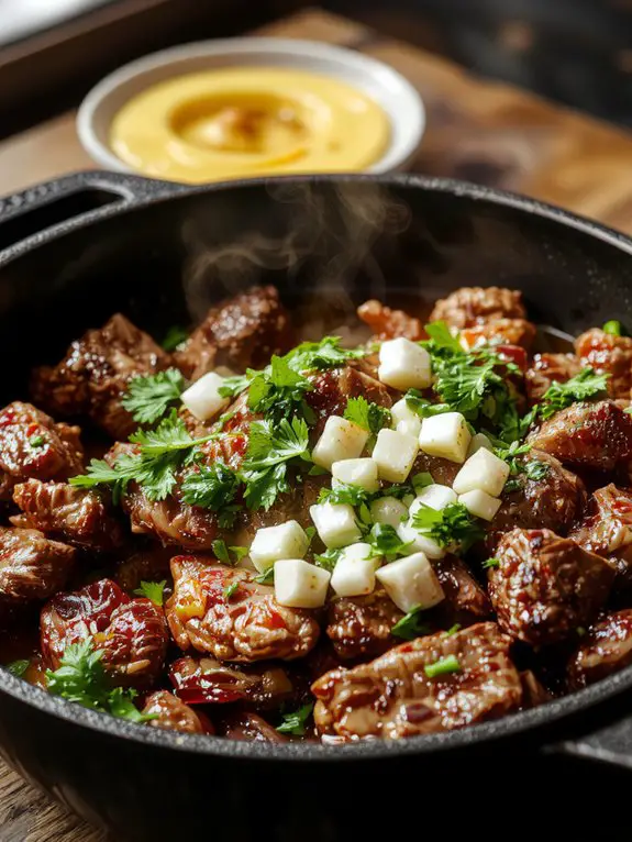 flavorful seasoned ground beef