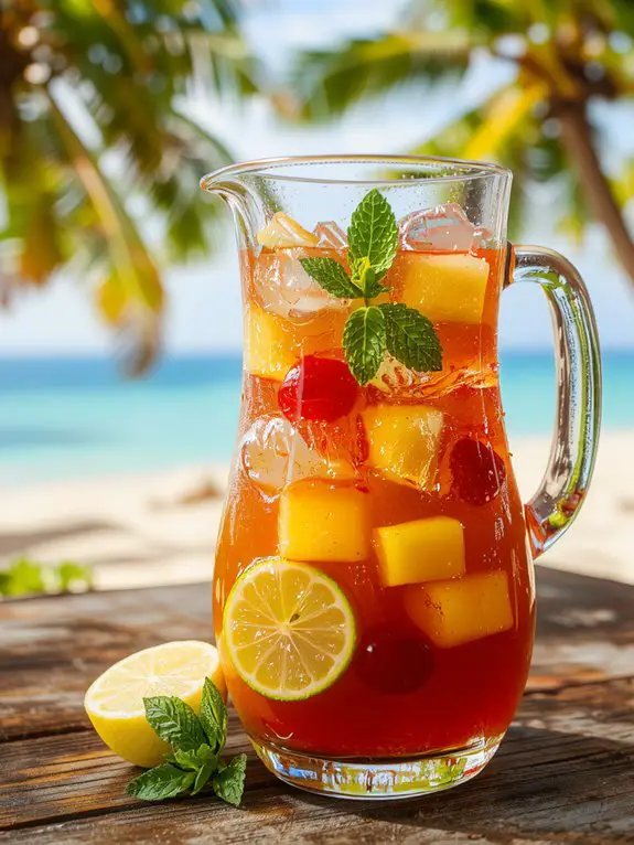 The Best Homemade Rum Punch Recipe 3 flavorful spiced citrus punch