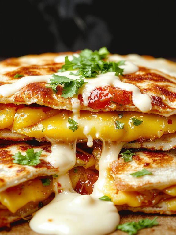 The Best Homemade Quesadilla Recipe 3 flip cook slice serve