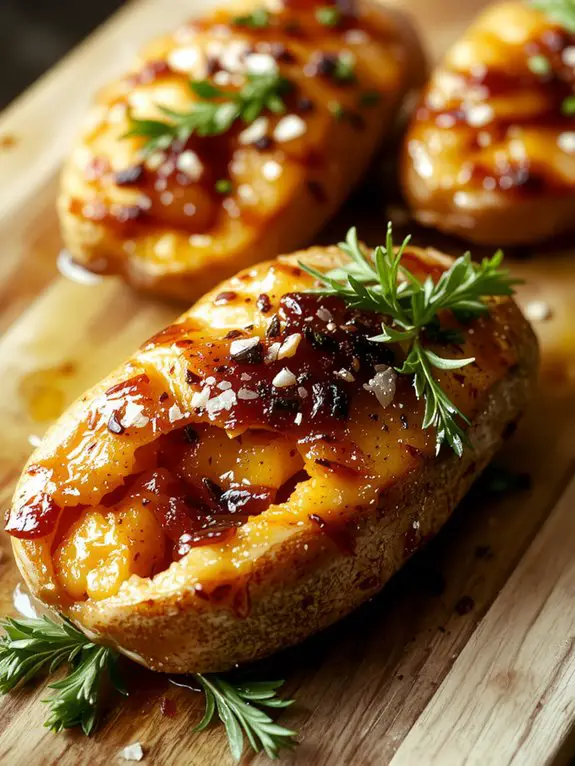 The Best Homemade Sweet Potato Recipe 3 flip for even browning
