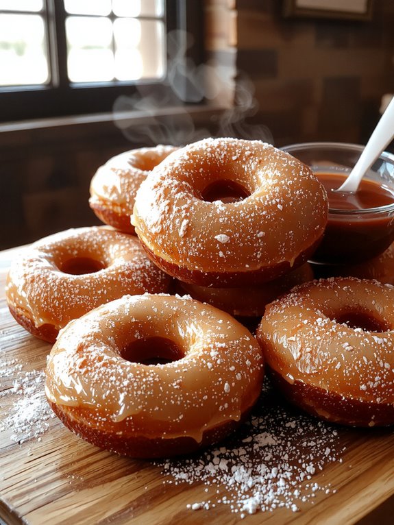 The Best Homemade Donut Recipe 3 fluffy glazed yeast donuts
