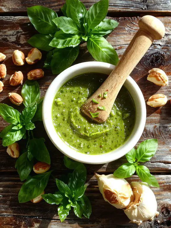 fresh basil sauce recipe