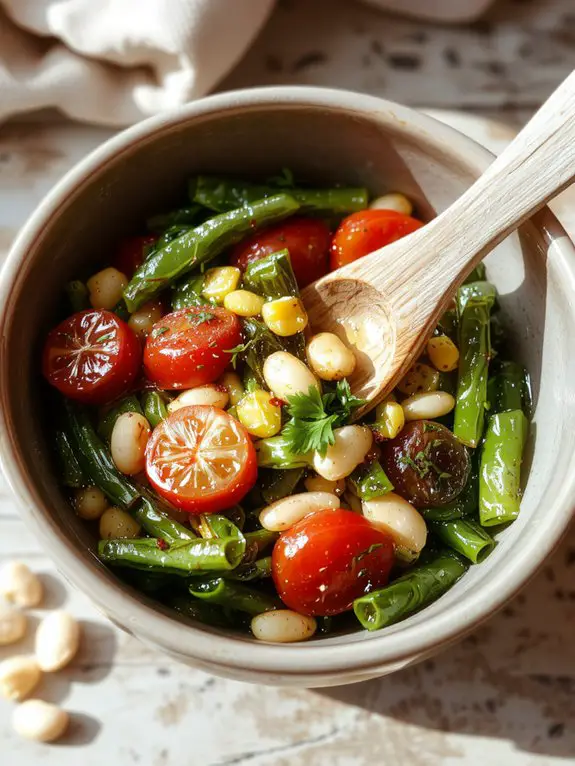 fresh bean salad recipe