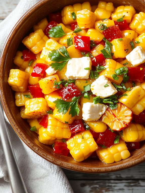 The Best Homemade Corn Salad Recipe 3 fresh corn feta salad